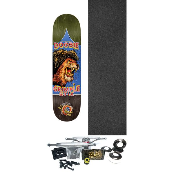 Anti Hero Skateboards Doobie Pellegrin Grimple Obvious Greats Skateboard Deck - 8.5" x 31.75" - Complete Skateboard Bundle